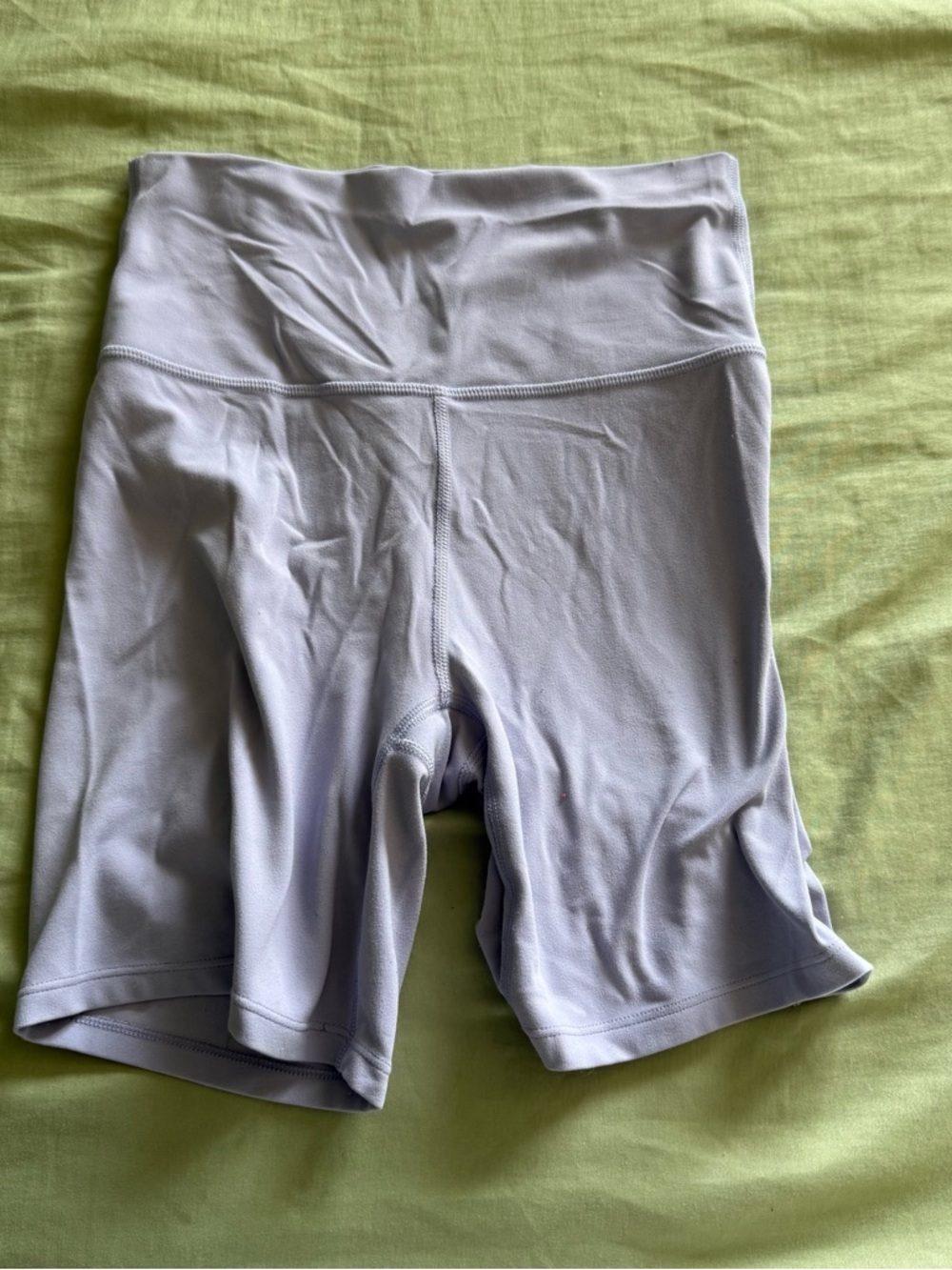 Purple all in motion biker shorts